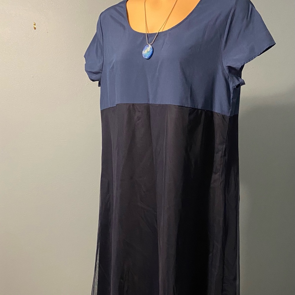 Tunic dress short sleeves